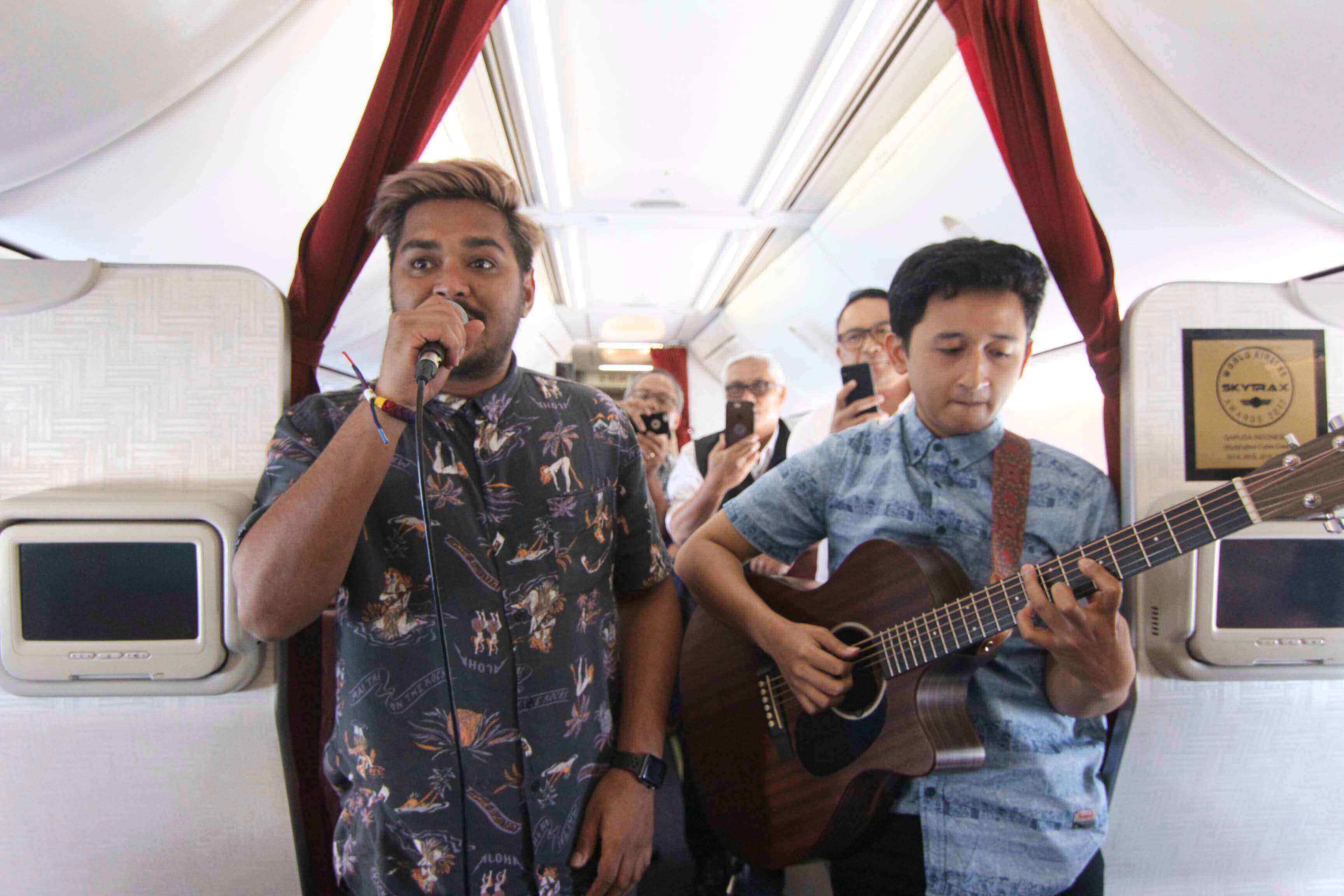 Garuda Indonesia Bakal Sajikan Live Music Di Dalam Pesawat